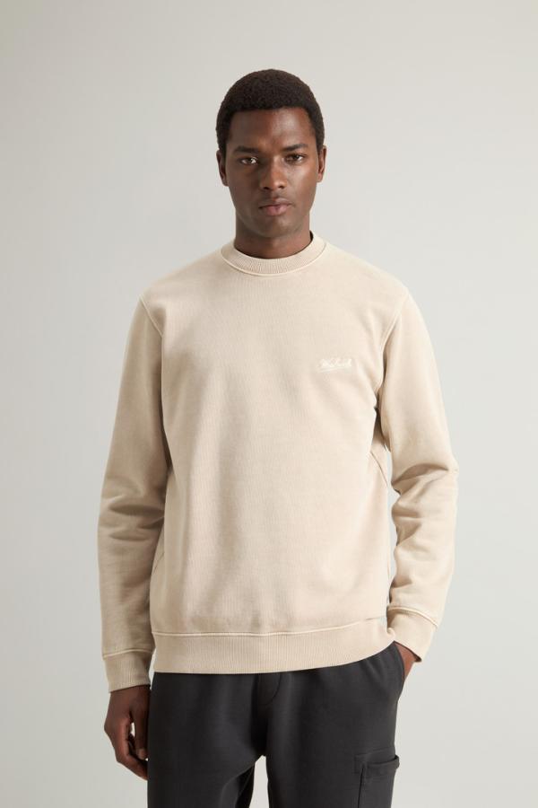 WOOLRICH_Garment_Dyed_Crewneck_Rope_1