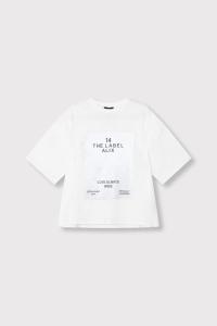 ALIX_THE_LABEL_Foil_print_T_Shirt_1