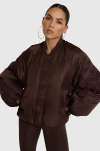 ALIX_THE_LABEL_NYLON_JACKET_DEEP_BROWN