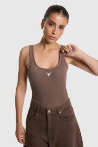 ALIX_THE_LABEL_TANK_TOP_BROWN