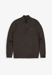 BUTCHER_OF_BLUE_CLIFDEN_HALF_ZIP_TOPAZ_BROWN