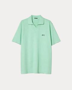 DENHAM_SCISSOR_OPEN_COLLAR_POLO_LAUREL_GREEN