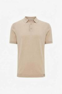 GENTILUOMO_GEBREIDE_POLO_BRUIN