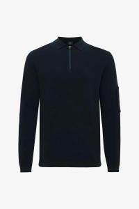 GENTI_Polo_zip_LS_navy_2