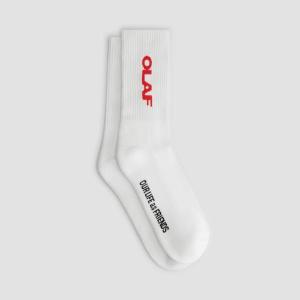 OLAF_Drift_logo_socks_white