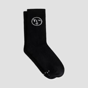 OLAF_Face_Socks_black