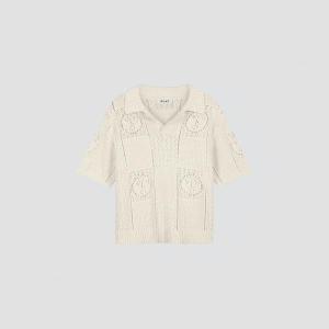 OLAF_Face_logo_knit_polo