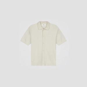 OLAF_LINEN_KNITTED_SS_POLO_OFF_WHITE