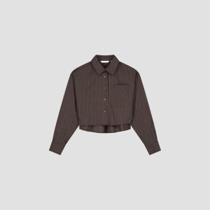 OLAF_Pinstripe_cropped_shirt