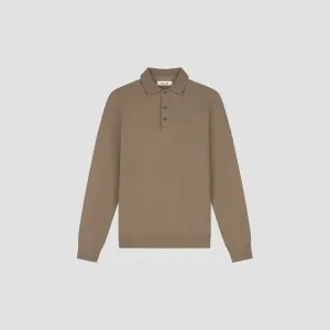 OLAF_SIGNATURE_OVERSIZED_POLO_CHOCOLATE_CHIP