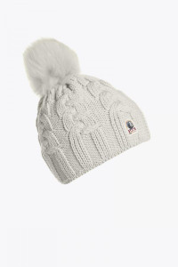 PARAJUMPERS_Cable_Hat_Milk