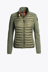 PARAJUMPERS_DANETTE_FLEECE_NYLON_JACKET_LICHEN_KHAKI
