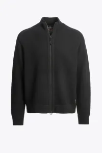 PARAJUMPERS_LEVICO_FULL_ZIP_CARDIGAN_BLACK