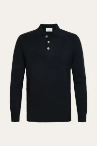 PROFUOMO_BOILED_WOLLEN_POLO_NAVY