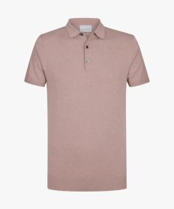 PROFUOMO_DONKERROZE_LUXURY_BASIC_POLO