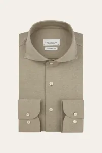 PROFUOMO_JAPANESE_KNITTED_SHIRT_X_CUTAWAY_SF_COGNAC
