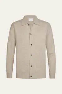 PROFUOMO_SOFT_WOLLEN_CARDIGAN_BEIGE
