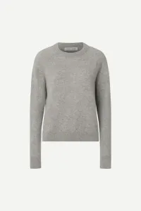 SAMSOE_SAMSOE_BOSTON_O_NECK_GREY_MELANGE