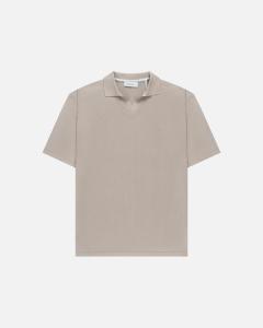 The_GoodPeople_Beige_heren_polo_Paolo
