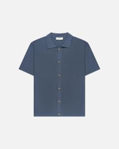 The_GoodPeople_Blauw_heren_overhemd_Pvest