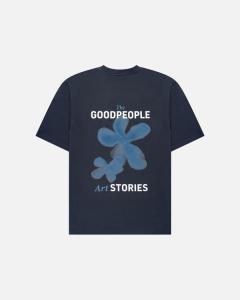 The_GoodPeople_Blauw_heren_t_shirt_Tex