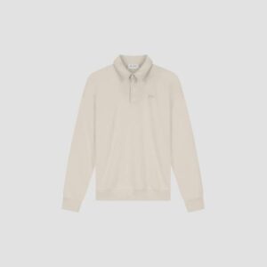 OLAF SIGNATURE OVERSIZED POLO CEMENT