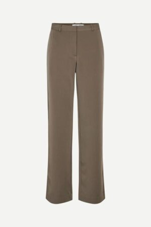 SAMSOE SAMSOE Sahoys straight wb trousers bruin dames