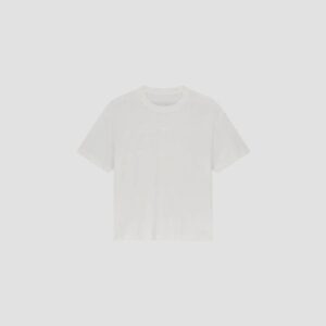 OLAF RETRO LOGO LINEN BOXY TEES