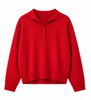 UNE AMSTERDAM ARDEN TOP RED
