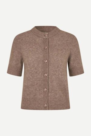 SAMSOE SAMSOE Sanoura SS Cardigan bruin dames