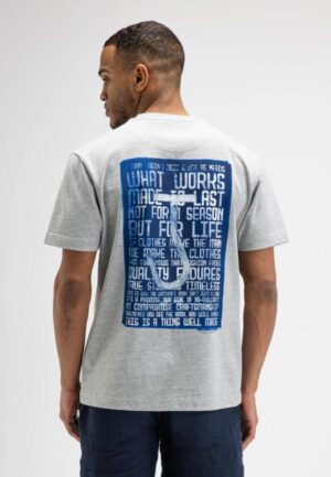 BUTCHER OF BLUE MANIFEST LOOSE TEE GREY MELANGE