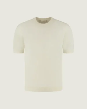 DUQUEZZI MERINO T-SHIRT OFF WHITE