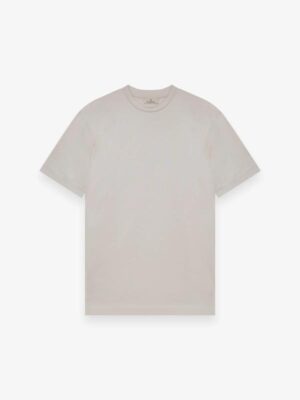 VALENZA INTERLOCK SUPIMA T-SHIRT PEARL GREY