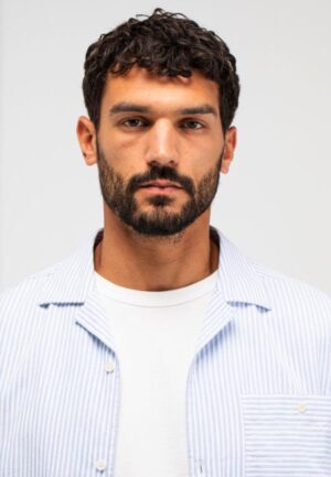 BUTCHER OF BLUE Anthony Resort Stripe Shirt