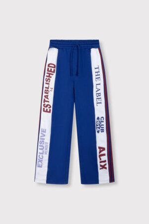 ALIX THE LABEL logo tape pants