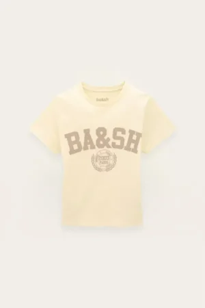 BA&SH T-SHIRT IONI ECRU