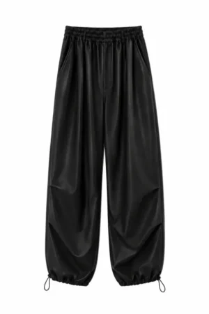 UNE AMSTERDAM EDEN TROUSERS BLACK