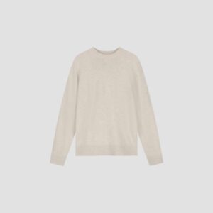 OLAF ESSENTIAL KNITTED CREWNECK CEMENT