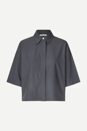 SAMSOE SAMSOE SALULU SS SHIRT 16054 OMBRE BLUE