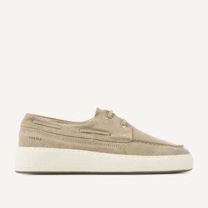 Nubikk Jiro Yacht Mist Suede beige heren