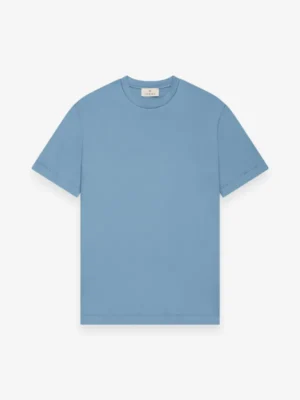 VALENZA INTERLOCK SUPIMA T-SHIRT SLATE