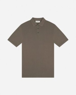 The GoodPeople Bruin heren polo Plan