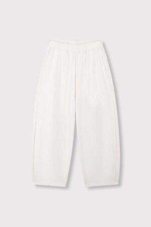 ALIX THE LABEL BALLOON SWEAT PANTS CREAM