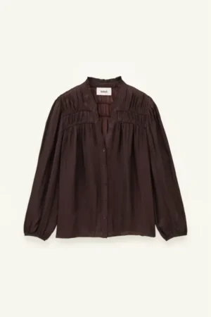 BASH SHIRT CESSIA AUBERGINE