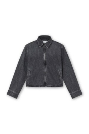 SAMSOE SAMSOE Sanarinna zip jacket grijs dames
