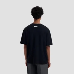 OLAF WAFFLE TEE BLACK