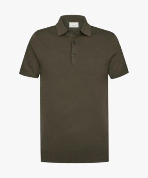 Profuomo Bruin heren polo