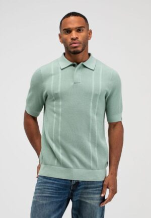 BUTCHER OF BLUE Ripley Knit Polo