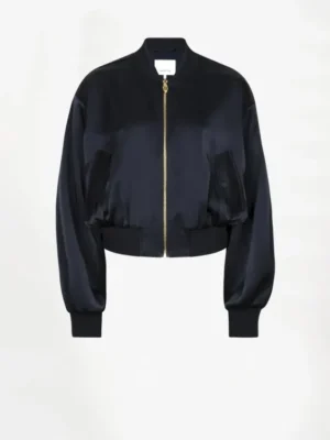 DANTE 6 XYLAH BOLD SATIN BOMBER DEEP NAVY