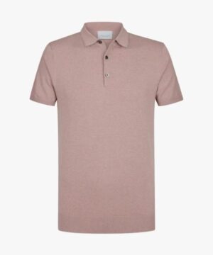 PROFUOMO DONKERROZE LUXURY BASIC POLO